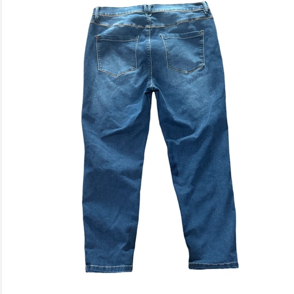 Blue Jeggings with Slim Fit and Stretch - Picture 2 of 2